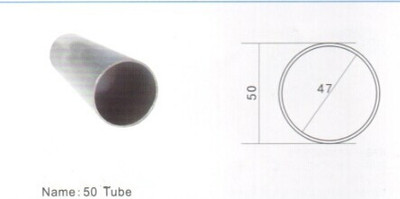 A0353 Roller blind tube and accessories