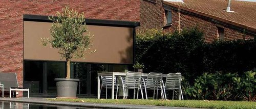 outdoor roller blinds