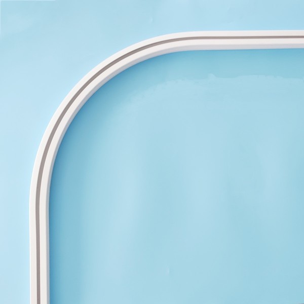 KECO professional motorized curtain rail with smooth curve for super quiet KECO curtain motor and automatic curve curtain