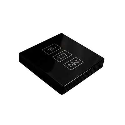 R35-C1 Black Wall Button Curtain Emitter