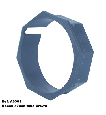 A0301 Octangle tube accessories of motorized Venetian blinds